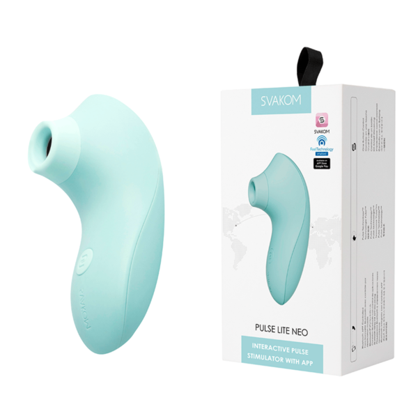 Estimulador Clitorial Pulse Lite NEO Lila Controlado por APP Global By Svakom