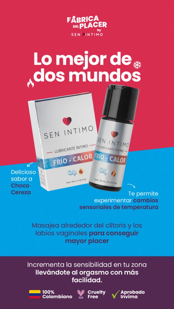 Lubricante Íntimo Multiorgasmos Frío/Calor x 30 ml by Sen Íntimo