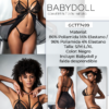 Babydoll Convertible 2 En 1 Negro