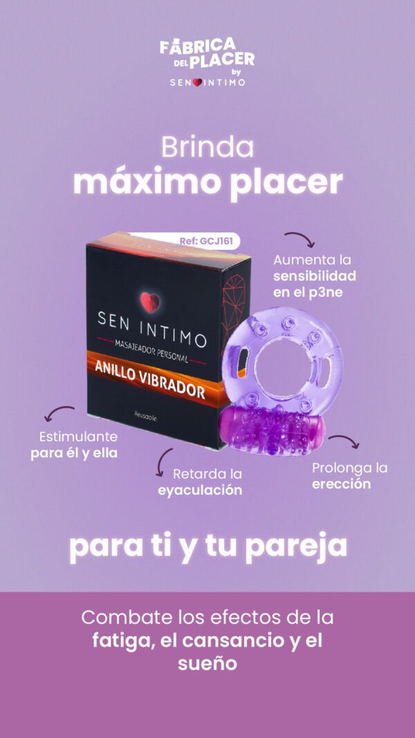 Anillo Vibrador Sen Íntimo
