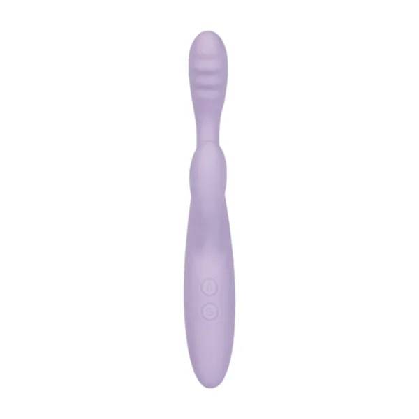 VIbrador de Doble Estimulación Cici + 2 Lila Pastel Controlado por APP Global By Svakom