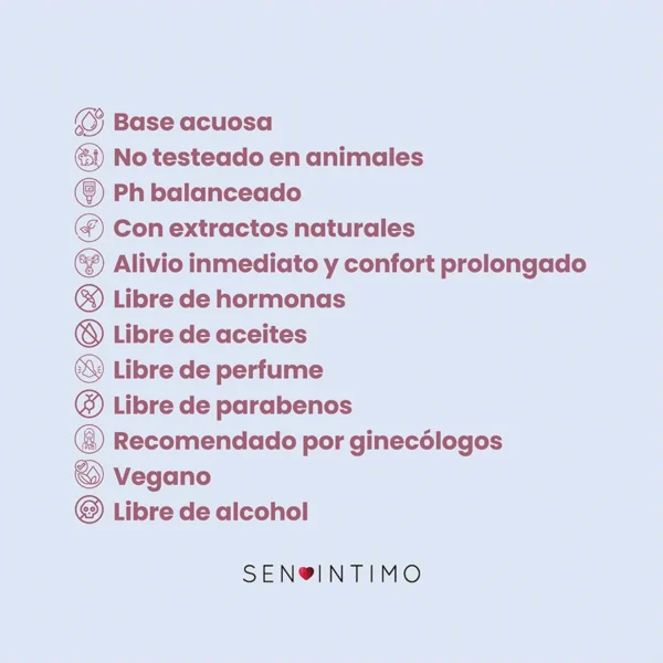 6708b35532483 Lubricante Íntimo Hidratante Vaginal x 75 ml by Sen Íntimo